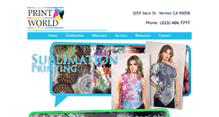 Desktop Screenshot of printworldsite.com